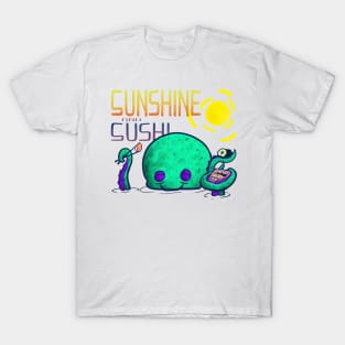 Sunshine And Sushi Octopus T-Shirt